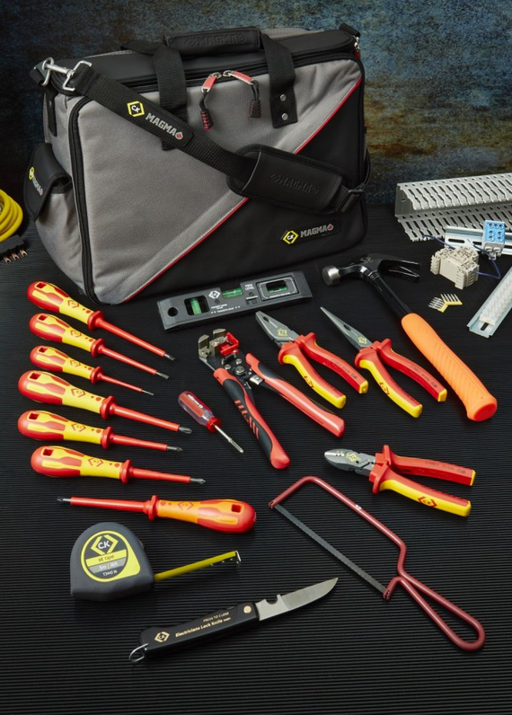 CK Tools T5982 18pce Electrians Professional Tool Kit