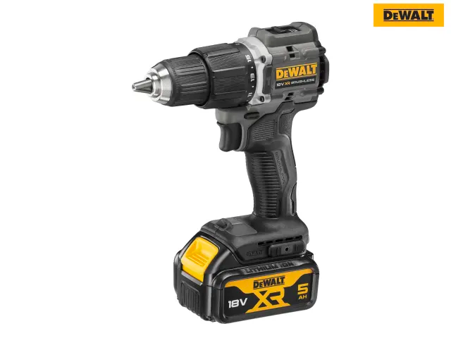 Dewalt DCD100P2T Black 18v 100 Year XR Brushless Compact Combi Hammer Drill