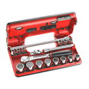 Facom JL.DBOX112 3/8"Dr 18pce Metric 8-22mm Bi-Hexagon (12-Point) Socket Set