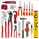 Knipex 00 21 33 S 17pce “Robust26” Plumbing Tool Set C/W Tool Case