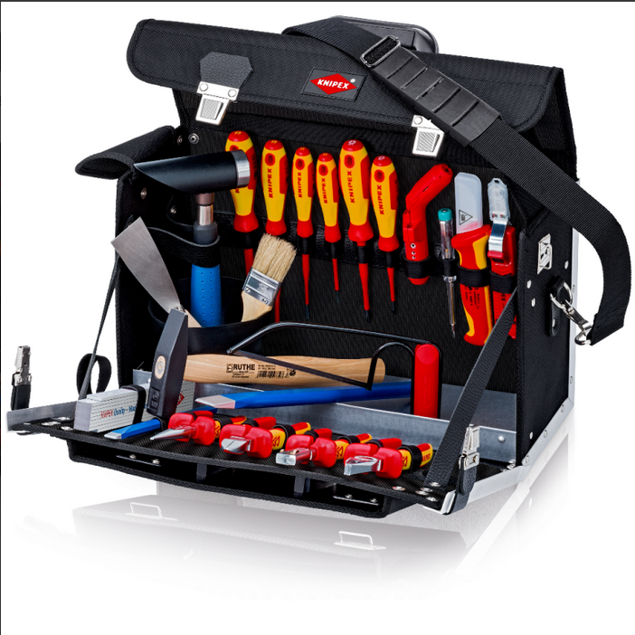 Knipex 00 21 02 EL 23pce "Classic" Electric Tool Set C/W Tool Bag