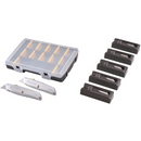Stanley STA910899 99E Trimming Knife Twin Pack with 50 Spare Blades in Organiser