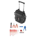 Facom BV.R30CM2PB 15pce Mobile Electricians VDE Tool Kit in BV.R30 Rolling Tool Case