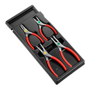 Facom MOD.PCSN 4pce Straight Internal & External Circlip Plier Set