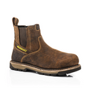 Buckbootz B1180 Dark Brown Crazy Horse Buckflex Safety Dealer Boot