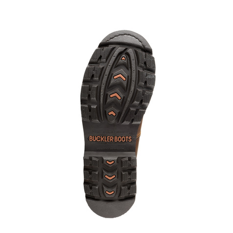 Buckbootz B1990 Dark Brown Crazy Horse Buckflex Safety Dealer Boot