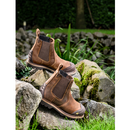 Buckbootz B1990 Dark Brown Crazy Horse Buckflex Safety Dealer Boot