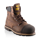 Buckbootz B301 Chocolate Oil Safety Boot