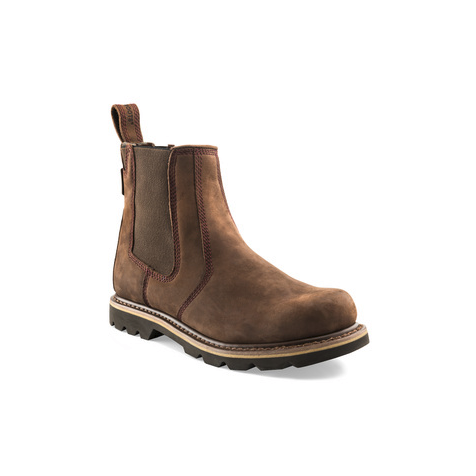 Buckbootz B1400 Chocolate Oil Leather Non-Safety Dealer Boot