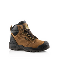 Buckbootz BSH009BR Dark Brown Crazy Horse Buckshot Lace Safety Boot