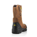 Buckbootz BSH010 Dark Brown Crazy Horse Buckshot Rigger Safety Boot