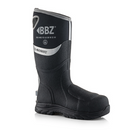 Buckbootz BBZ9000BK Black Safety Wellington Boots With Metatarsal Protection