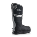 Buckbootz BBZ9000BK Black Safety Wellington Boots With Metatarsal Protection