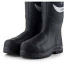 Buckbootz BBZ9000BK Black Safety Wellington Boots With Metatarsal Protection