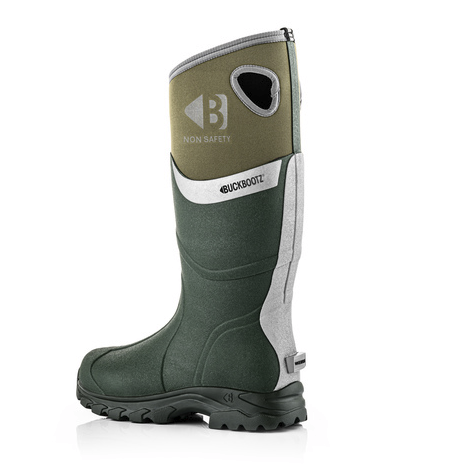 Buckbootz WALKERZGR Green Non-Safety Wellington Boot