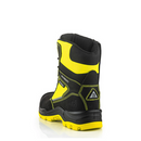 Buckbootz BVIZ1BKYL Black / Hi-Vis Yellow 360 High Visibility Lace/Zip Safety Boot