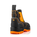 Buckbootz BVIZ3BKOR Black / Hi-Vis Orange High Visibility Safety Dealer Boot