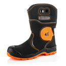 Buckbootz BVIZ5BKOR Black / Hi-Vis Orange Buckzviz Safety Rigger Boot
