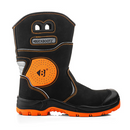 Buckbootz BVIZ5BKOR Black / Hi-Vis Orange Buckzviz Safety Rigger Boot