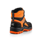Buckbootz BVIZ7BKOR Black / Hi-Vis Orange Buckzviz FITGO System Safety Boot