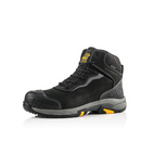 Buckbootz BLITZBK Black Tradez Lightweight Lace Waterproof Safety Boot