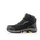Buckbootz BLITZBK Black Tradez Lightweight Lace Waterproof Safety Boot