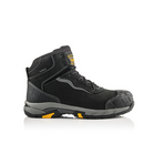 Buckbootz BLITZBK Black Tradez Lightweight Lace Waterproof Safety Boot