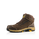 Buckbootz BLITZBR Brown Tradez Lightweight Lace Waterproof Safety Boot