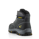 Buckbootz WIZL1BLK Black Nubuckz Lace Safety Boot