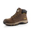 Buckbootz WIZL1BRN Brown Nubuckz Lace Safety Boot