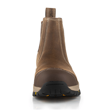 Buckbootz WIZD2BRN Brown Nubuckz Dealer Safety Boot