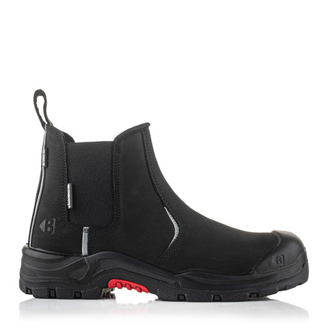 Buckbootz NKZ101BLK Black Nubuckz Dealer Safety Boot