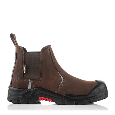 Buckbootz NKZ101BRN Dark Brown Nubuckz Dealer Safety Boot