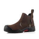 Buckbootz NKZ101BRN Dark Brown Nubuckz Dealer Safety Boot