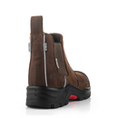 Buckbootz NKZ101BRN Dark Brown Nubuckz Dealer Safety Boot