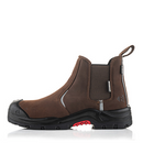 Buckbootz NKZ101BRN Dark Brown Nubuckz Dealer Safety Boot