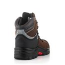 Buckbootz NKZ102BRN Dark Brown Nubuckz Dealer Safety Lace Boot