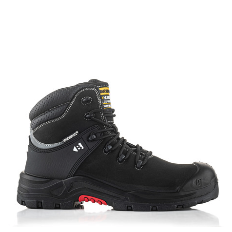 Buckbootz NKZ102BLK Black Nubuckz Dealer Safety Lace Boot
