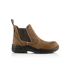 Buckbootz DEALERZ Brown Nubuckz Dealer Safety Boot