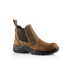 Buckbootz DEALERZ Brown Nubuckz Dealer Safety Boot