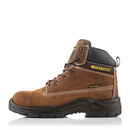 Buckbootz LACERZ Brown Nubuckz Lace Safety Boot