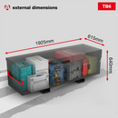 Armorgard TB6 Tuffbank Site Box 1925mm x 615mm x 640mm