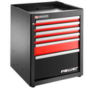 Facom JLS3-MBSPOWER JETLINE+ RED 6 Drawer 3 Mod Base Unit With Power Draw