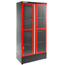 Facom JLS3-A1000PV JETLINE+ RED Tall 2 Hinged Glazed Door Base Unit