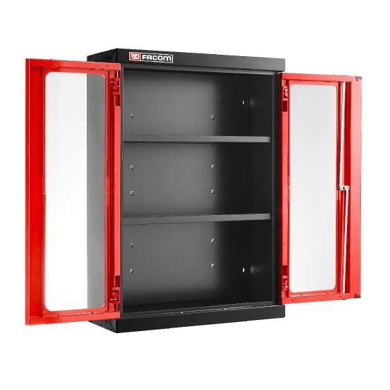 Facom JLS3-MHSPV JETLINE+ RED 2 Hinged Glazed Door Top Unit