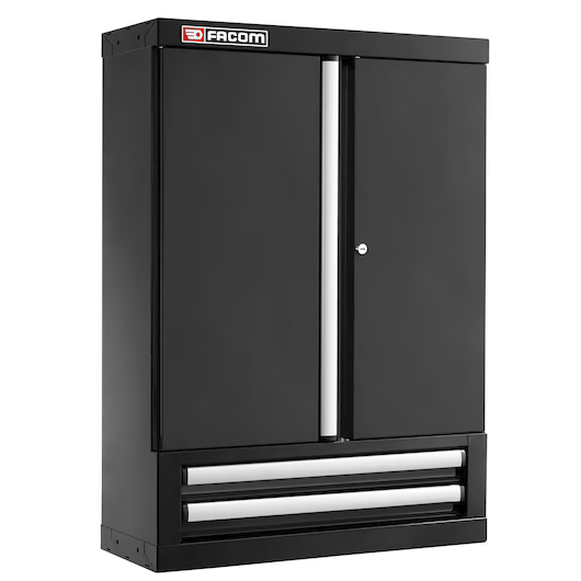 Facom JLS3-2202BS JETLINE+ BLACK 2 Hinged Door & Drawer Wall Cabinet