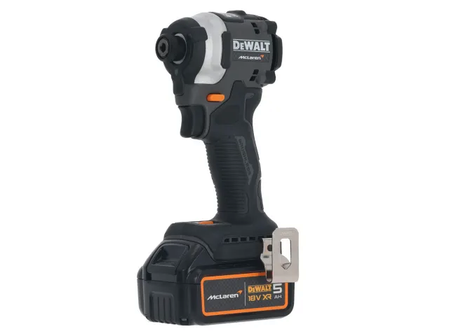 Dewalt DCF85MP2T McLaren F1 18v XR Brushless 1/4" Impact Driver 2x 5.0Ah Li-ion Batteries