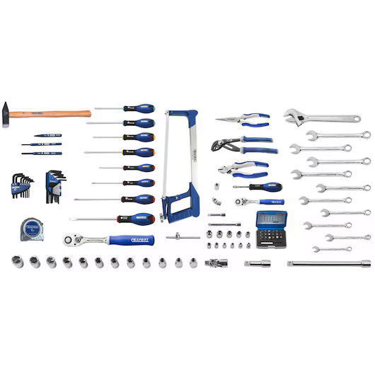 Expert By Facom E220104 98pce General Metric Tool Kit C/W Heavy Duty Brief Case