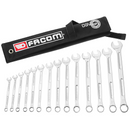 Facom 441.JV14GRPPB OGV Grip 14pce Metric 7-22mm LONG Combination Spanner Wrench Set