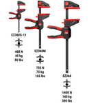 Bessey EZ360S-11SET 2pce Quick Clamping Set with Rotating Handle